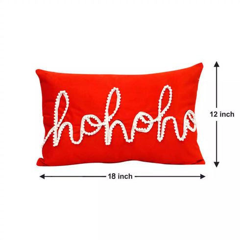 3D Ho Ho Ho Christmas Pillow